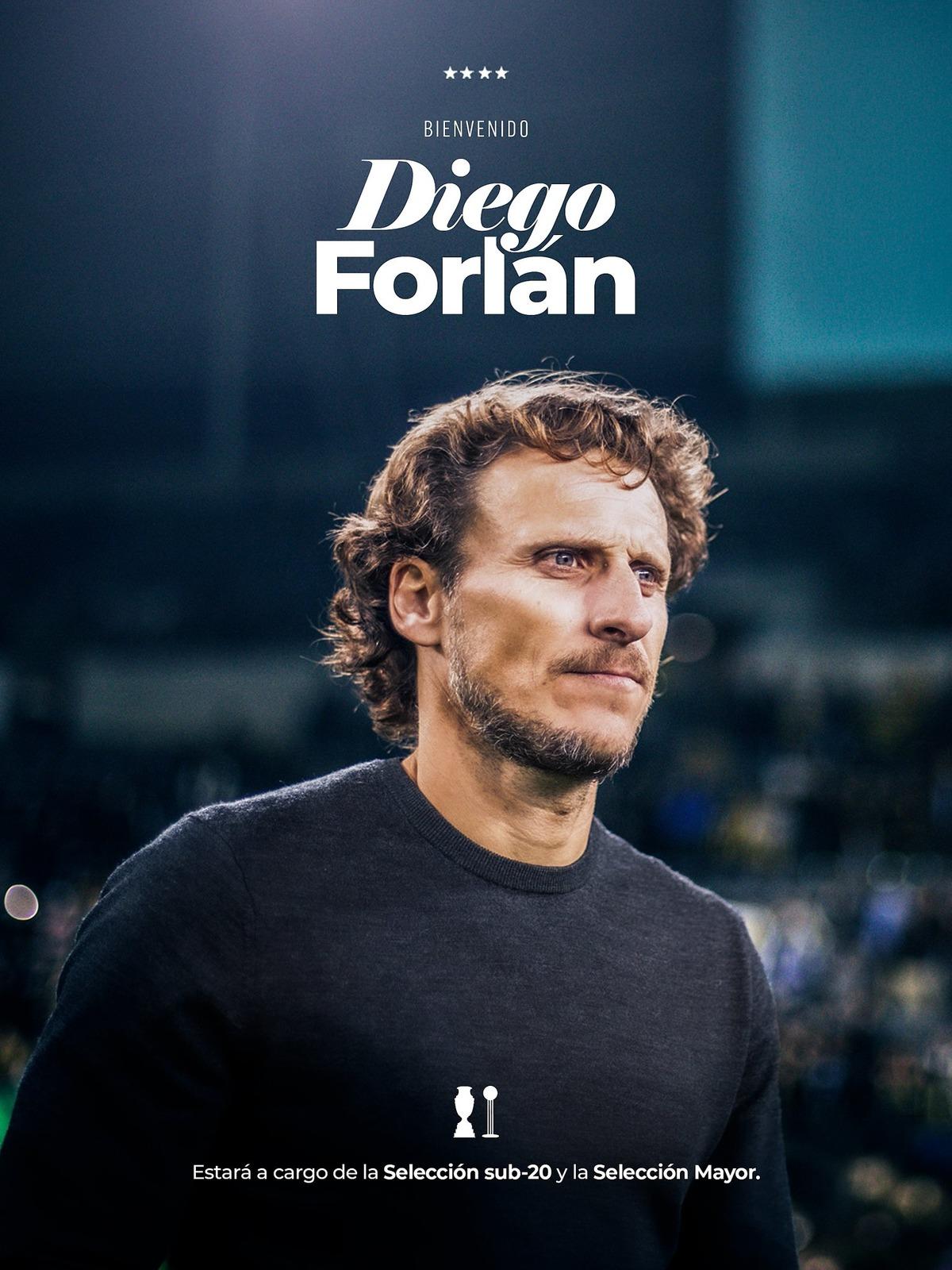Diego Forlan Uruguay Milli Takımı nın yeni teknik direktörü oldu 1