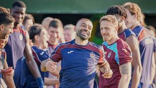 Salah, Trabzonspor ile ilk antrenmanına çıktı