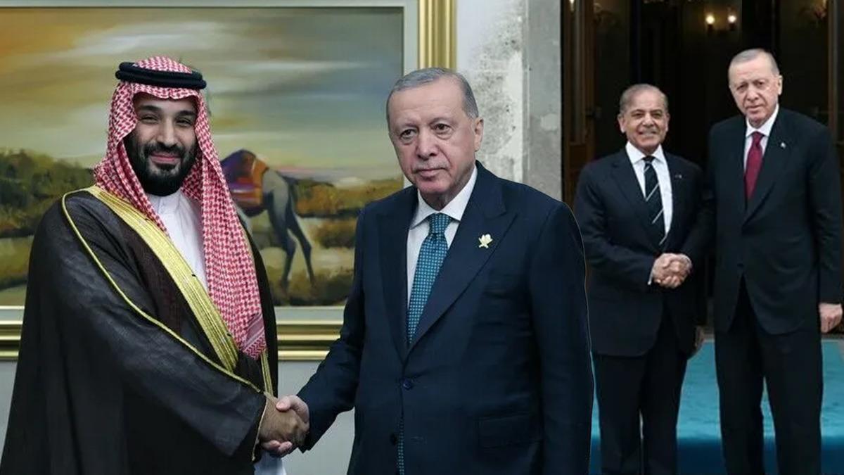 Cumhurbaşkanı Erdoğan Suudi Arabistan&rsquo;a gitti! 3 &uuml;lkeden kritik savunma hamlesi 2