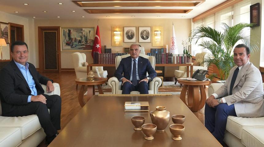 Bakan Ersoy ile Acun Ilıcalı bir araya geldi! 