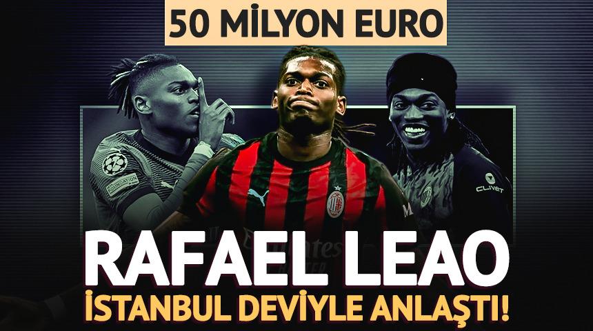 Galatasaray, Rafael Leao transferini bitirmek &uuml;zere!