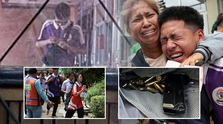 Tayland&rsquo;daki okul katliamında b&uuml;y&uuml;kanne ve b&uuml;y&uuml;kbaba detayı! 14 yaşındaki saldırganın fotoğrafı ortaya &ccedil;ıktı