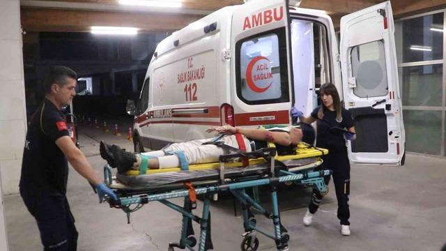 Karaman&rsquo;da motosiklet kazası: 2 yaralı 1