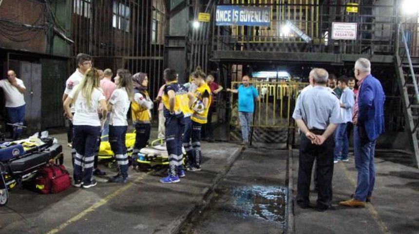 Zonguldak'ta maden ocağında göçük: 2 işçi göçük altında kaldı!