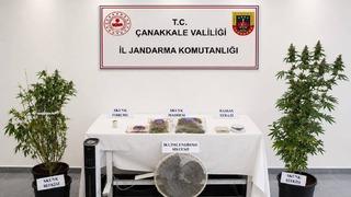 Çanakkale'de uyuşturucu operasyonlarında yakalanan 14 zanlıdan 5'i tutuklandı