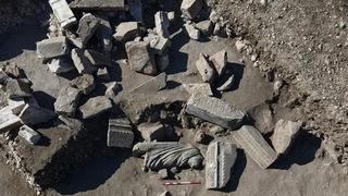 AK Parti'li Çelik'ten Aspendos'ta bulunan 'Asklepios' heykeline ilişkin paylaşım