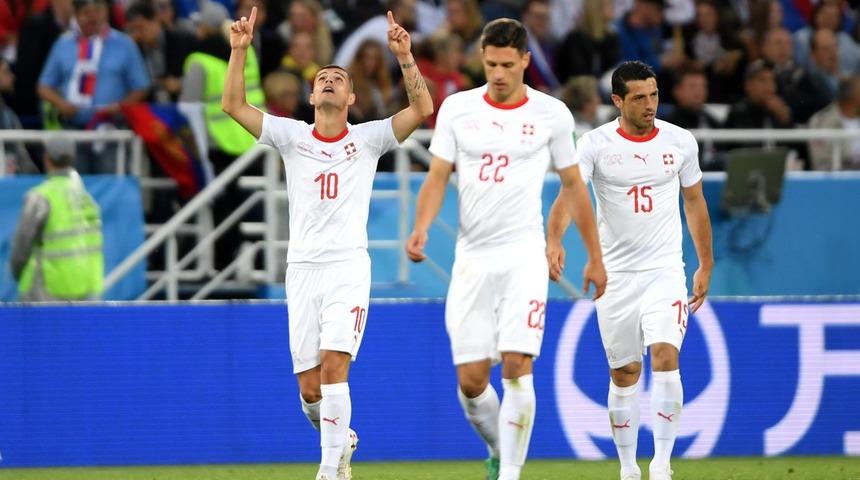 İsvi&ccedil;re, Sırbistan'ı son dakikada avladı