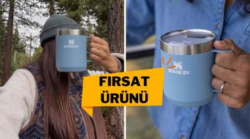 Evde, işte ve kampta ideal kahve keyfi: Stanley Mug indirimde
