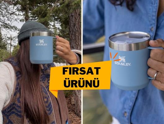 Evde, işte ve kampta ideal kahve keyfi: Stanley Mug indirimde