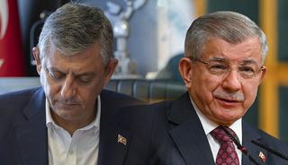 &Ouml;zg&uuml;r &Ouml;zel'in yeni makam odasında Ahmet Davutoğlu detayı
