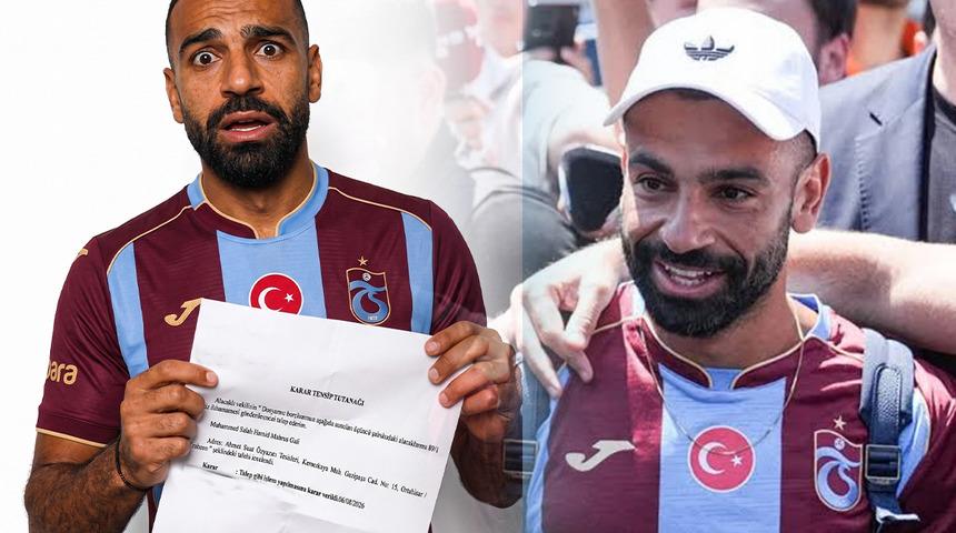 İmzayı atalı daha 2 g&uuml;n olmuştu! Trabzonspor'da Salah şoku: Maaşına haciz geldi! Y&ouml;netimden jet a&ccedil;ıklama