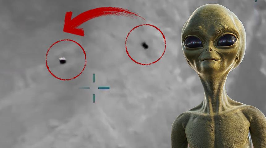 Yer: Orta Doğu! ABD yeni UFO g&ouml;r&uuml;nt&uuml;lerini paylaştı