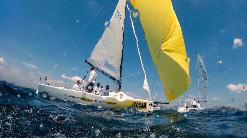 14. TAYK-Eker Olympos Regatta&rsquo;da ilk g&uuml;n&uuml;n kazananı "Team Nautique Yachting" oldu