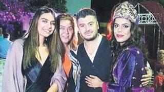 Amine Gülşe'den düğün provası