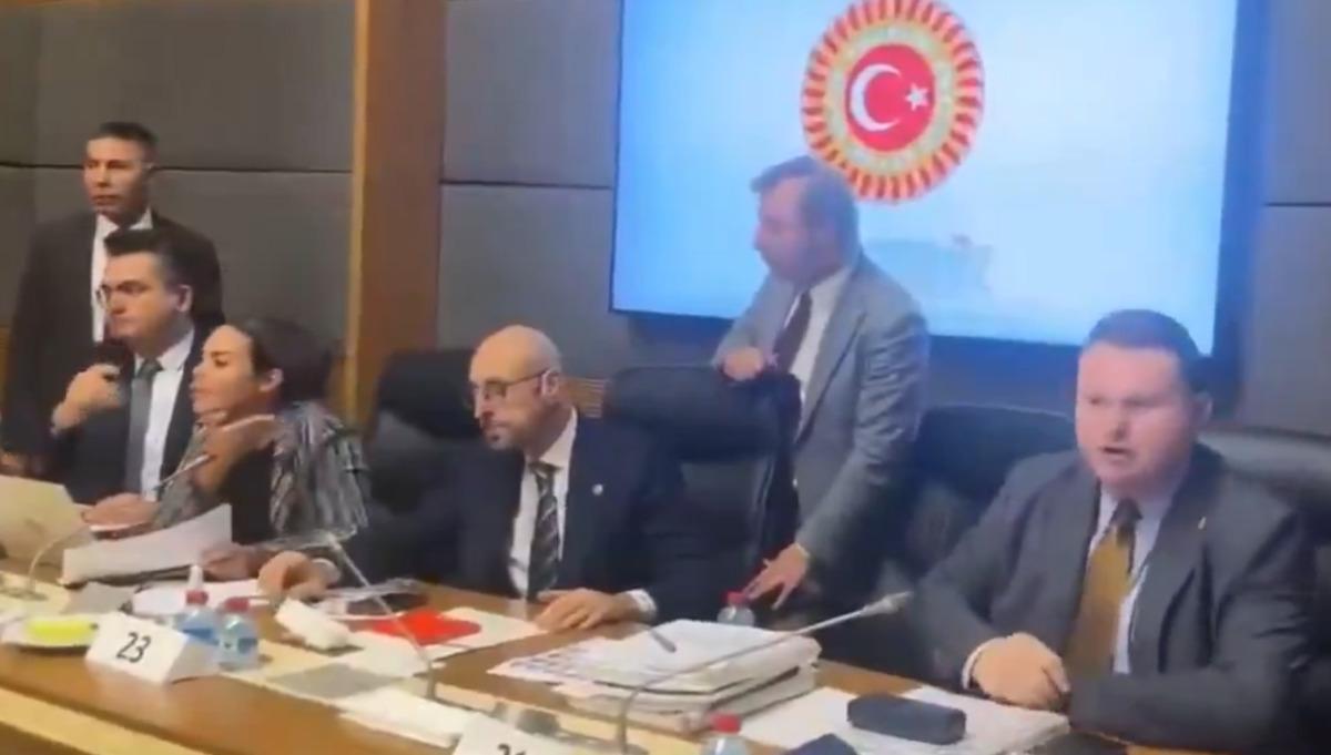 Komisyonda pislik gerilimi! Masaya vurup, üzerine yürüdü 2