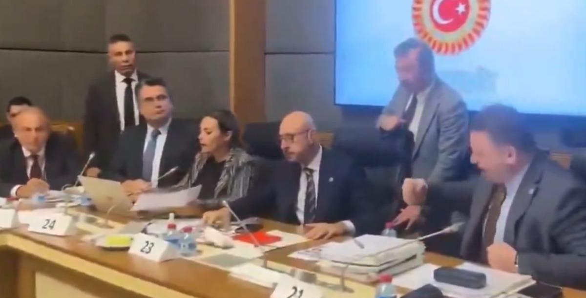 Komisyonda pislik gerilimi! Masaya vurup, üzerine yürüdü 3