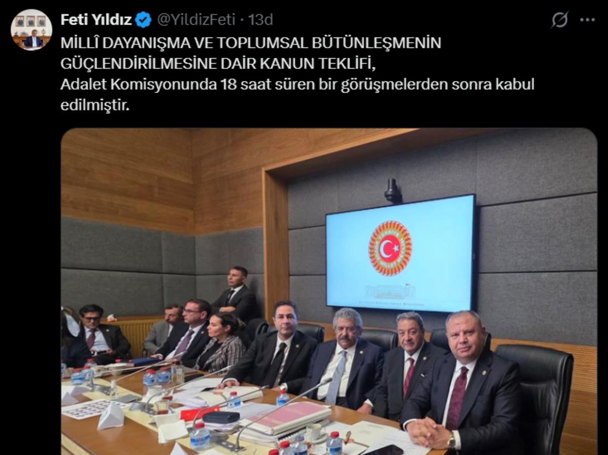 SON DAKİKA | Çerçeve yasa teklifi komisyonda kabul edildi 1