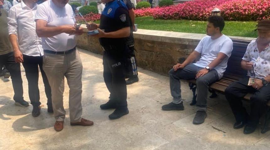 Bursa&rsquo;da polisten vatandaşlara g&uuml;venlik bilgilendirmesi