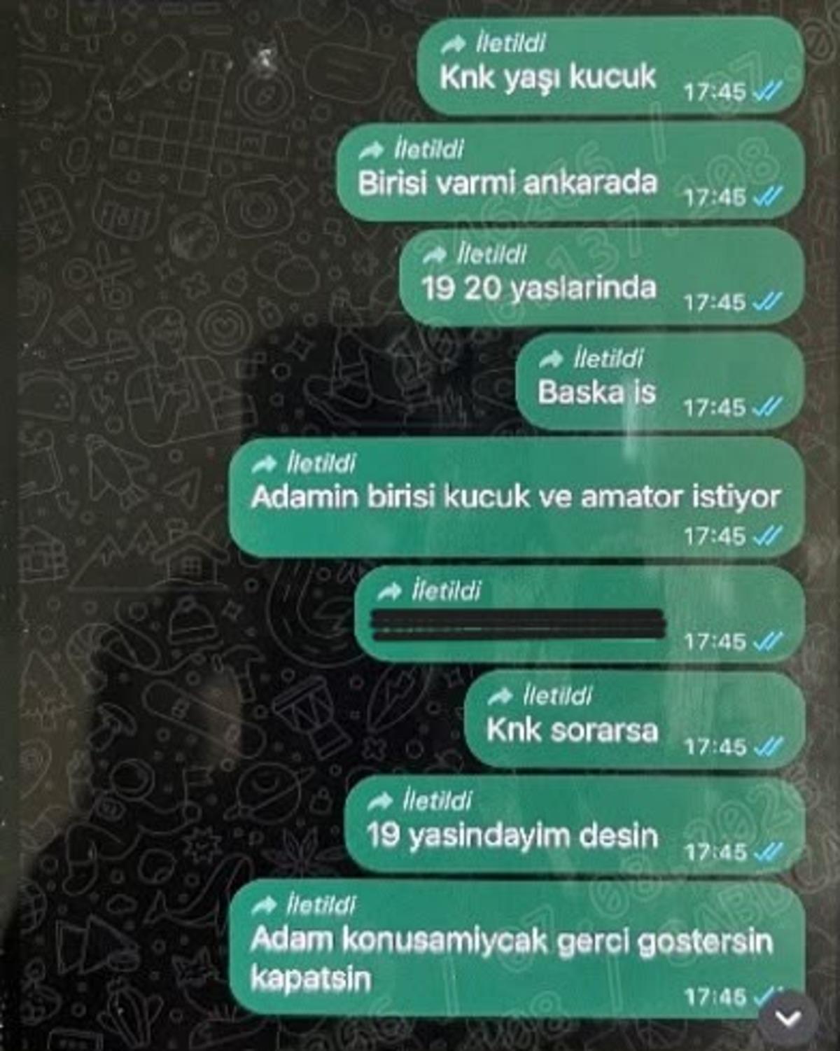 Fuhuş ve uyuşturucu... Mesajlar ortaya &ccedil;ıktı: "Seninle ilk kez aynı tabağa burun koyacağız"  4