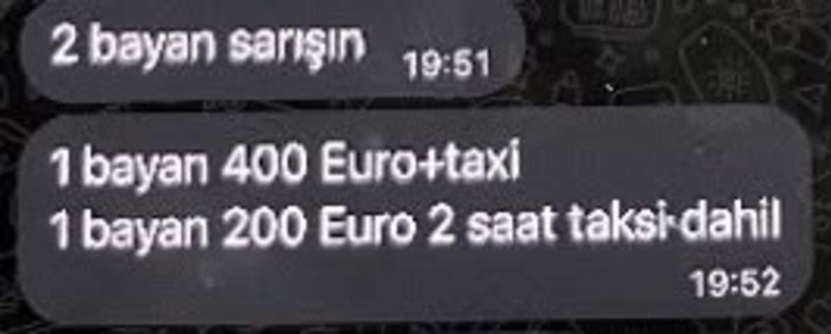Fuhuş ve uyuşturucu... Mesajlar ortaya &ccedil;ıktı: "Seninle ilk kez aynı tabağa burun koyacağız"  5