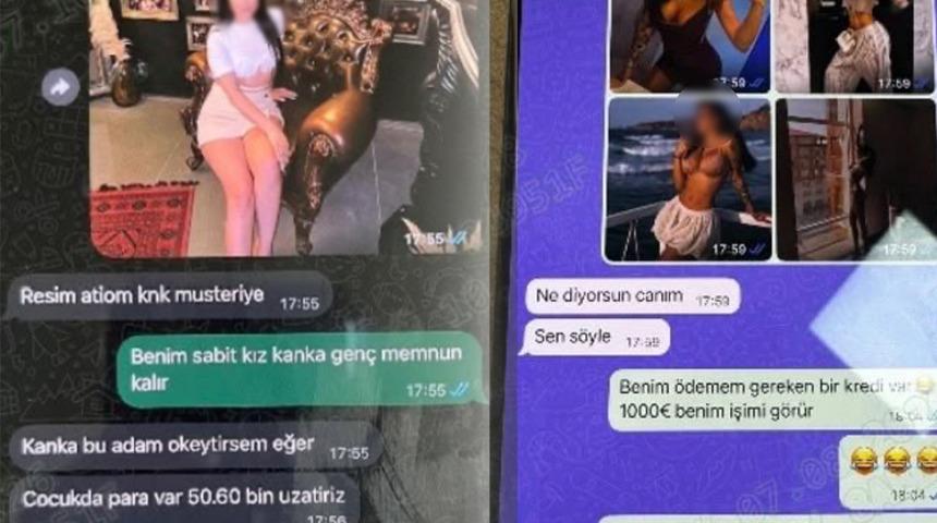 Fuhuş ve uyuşturucu... Mesajlar ortaya &ccedil;ıktı: "Seninle ilk kez aynı tabağa burun koyacağız" 