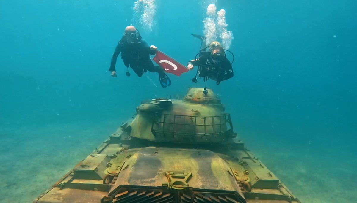 Saros Körfezi nde 10 metre derinde saklanan sır binlerce kişiyi çekiyor 5