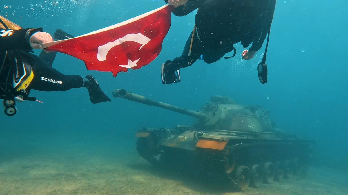 Saros Körfezi nde 10 metre derinde saklanan sır binlerce kişiyi çekiyor 3