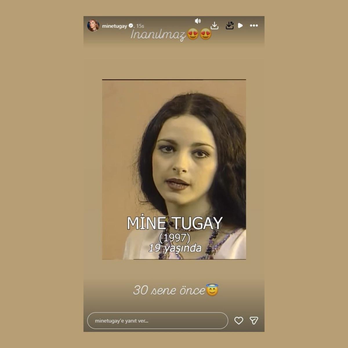 Mine Tugay nostalji paylaşımıyla gündem oldu! Yorum yağdı 2