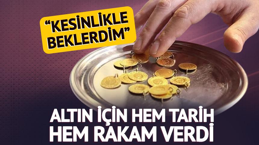 Yıl sonu i&ccedil;in gram altında rakam verdi: "Bekleyin"