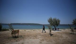 &Ccedil;anakkale'de plajda m&uuml;himmat bulundu