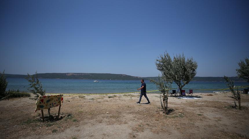 &Ccedil;anakkale'de plajda m&uuml;himmat bulundu