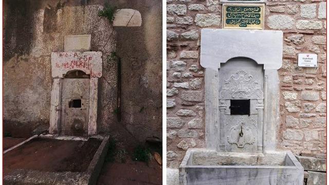 Fatih Belediyesi tarihî çeşmeleri birer birer ayağa kaldırıyor