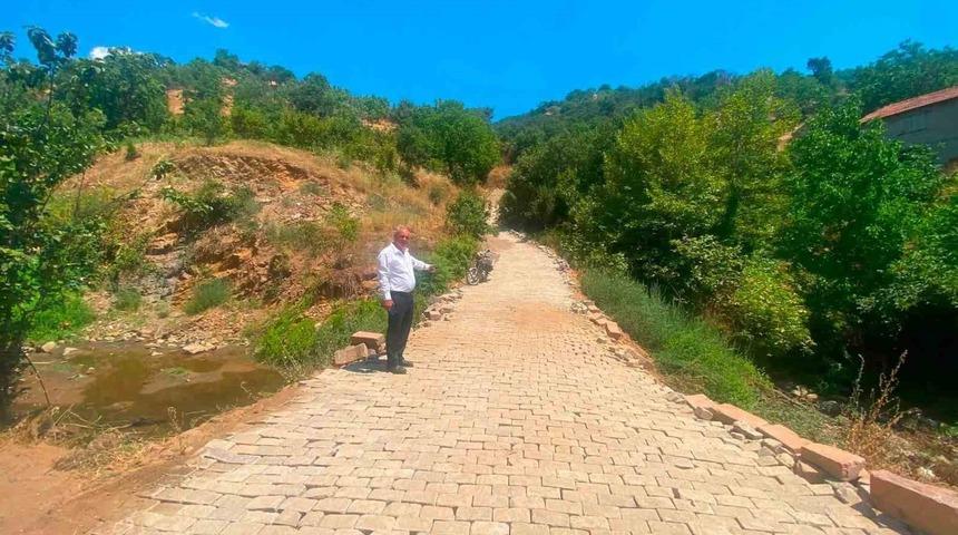 Sultanhisar&rsquo;da yıllardır beklenen yol &ccedil;alışması tamamlandı
