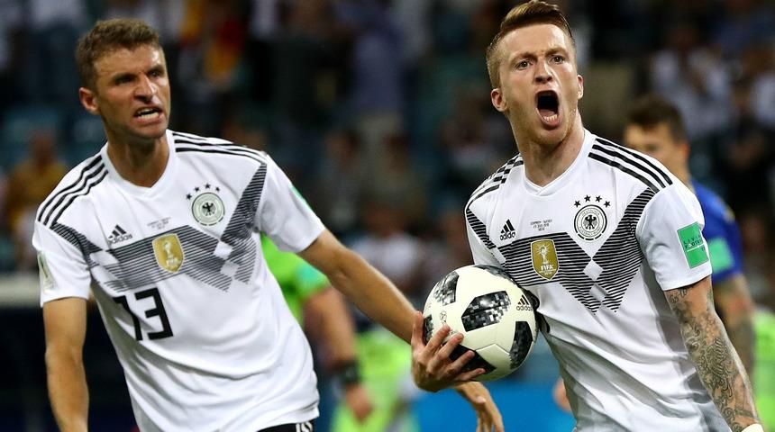 Almanya, 90+5'te hayat buldu: 2-1