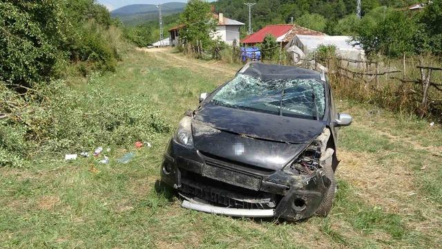 Kastamonu&rsquo;da otomobil şarampole u&ccedil;tu: 4 yaralı 3
