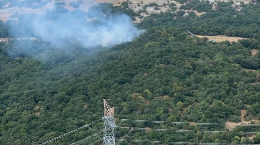 K&uuml;tahya'da orman yangını kontrol altına alındı
