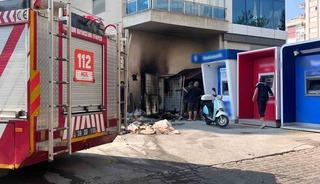 Efeler'de geri d&ouml;n&uuml;ş&uuml;m kutusunda yangın