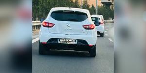 G&ouml;renleri şaşkına &ccedil;evirmişti: O plakaya ceza yağdı! 