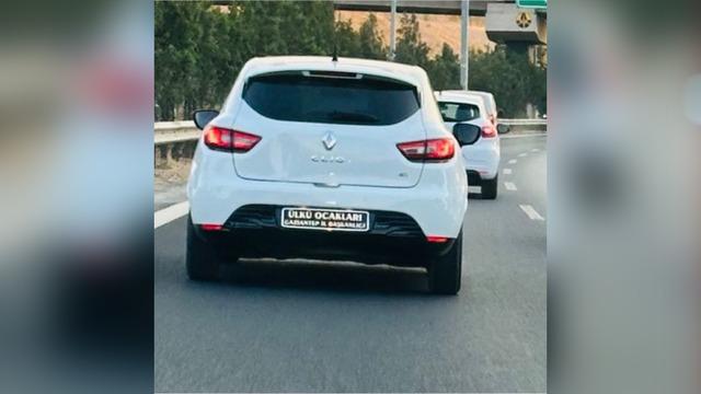 Görenleri şaşkına çevirmişti: O plakaya ceza yağdı! 
