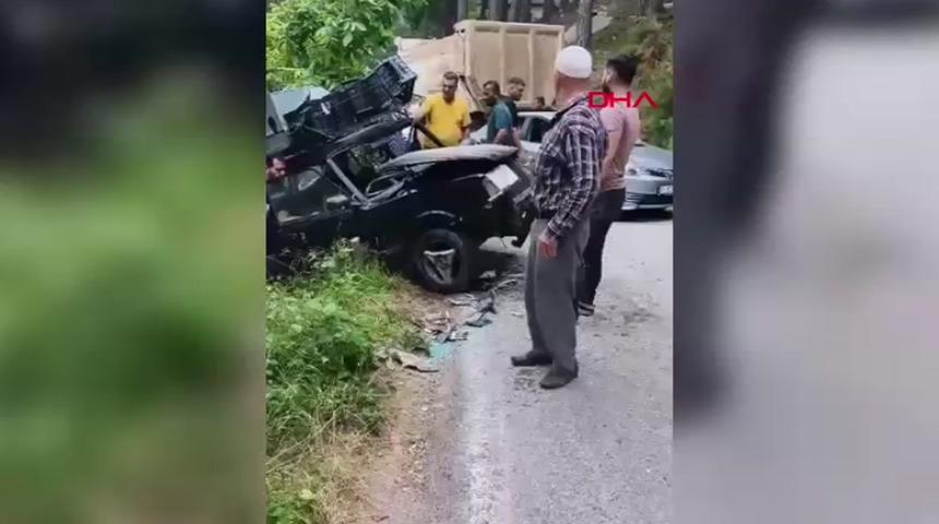Hatay'da trafik kazası! 9 yaralı