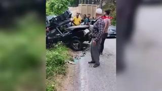 Hatay'da trafik kazası! 9 yaralı