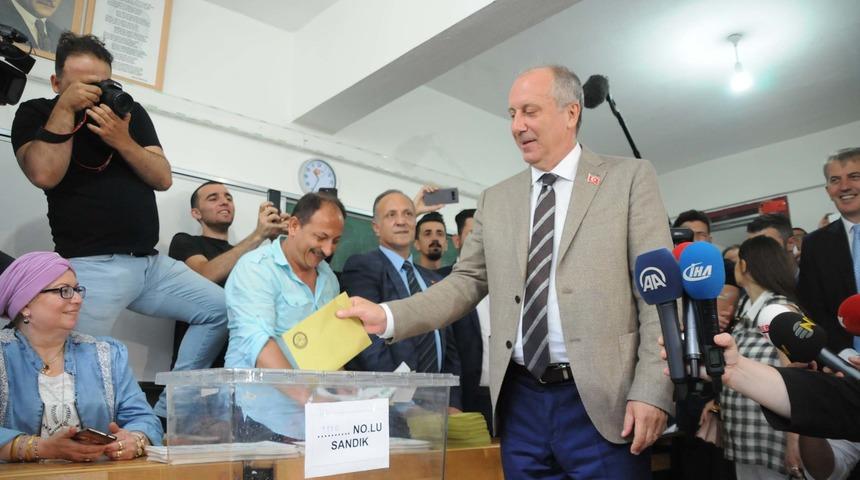 Muharrem İnce'nin oy kullandığı sandıktan kim çıktı?