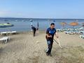 Halk plaj�ndaki g�r�nt� tepki �ekmi�ti! Ekipler harekete ge�ti