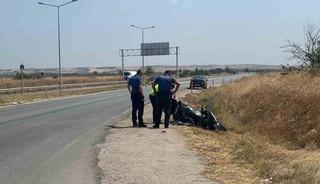 Babaeski&rsquo;de trafik kazası: 1 yaralı
