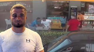 Benzin istasyonu karıştı! Başpehlivan Serhat Elvan'a  saldırı