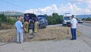 Karab&uuml;k&rsquo;te trafik kazaları: 4 yaralı
