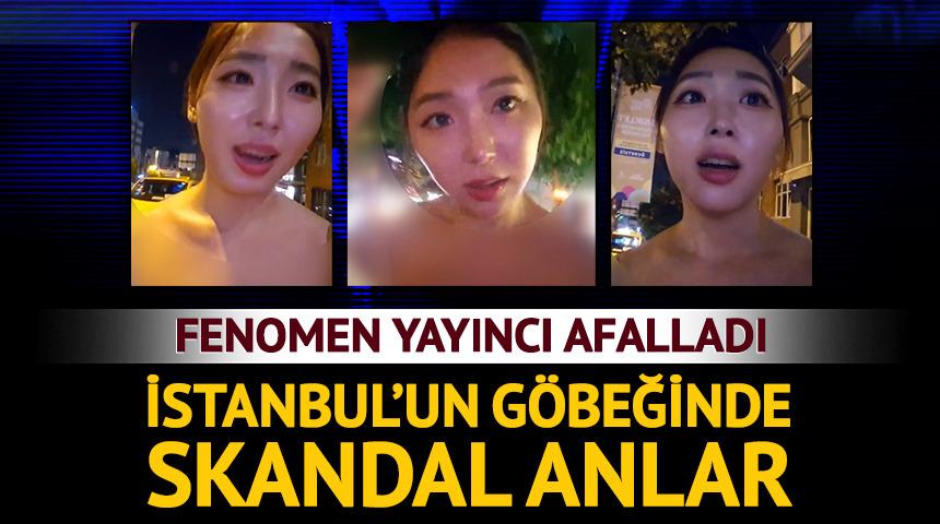 İstanbul'un g&ouml;beğinde skandal anlar