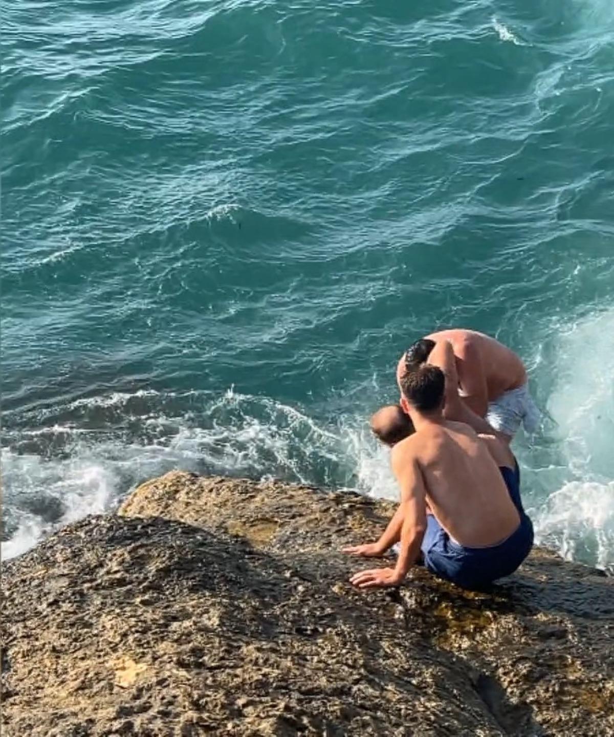 Arnavutköy’de korku dolu anlar! "Boğuluyorum" diye bağırarak yardım istedi 2