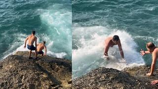 Korku dolu anlar: "Boğuluyorum" 
