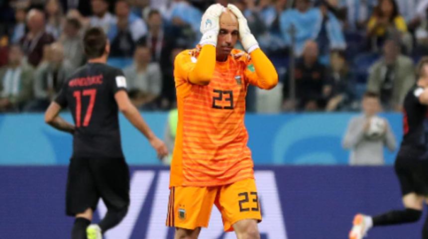 Arjantin kalecisi Caballero'ya ölüm tehdidi